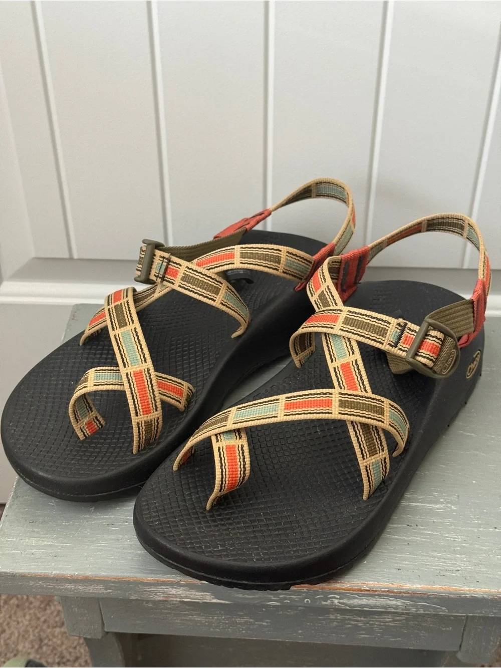 Chaco Men's Z/2 Classic Sandals - Check Taos Taupe Size 10